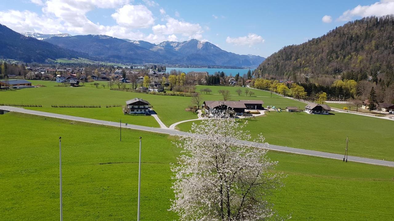 Apartment Wolfgangsee Strobl Exterior foto